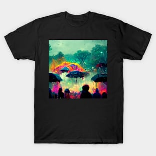 Psychedelic Festival Of The Rain T-Shirt